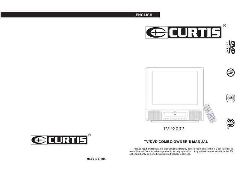 Curtis TVD2002 User manual Curtis TVD2002 User manual