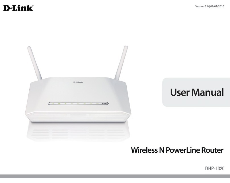 D-Link DHP-1320 User manual D-Link DHP-1320 User manual