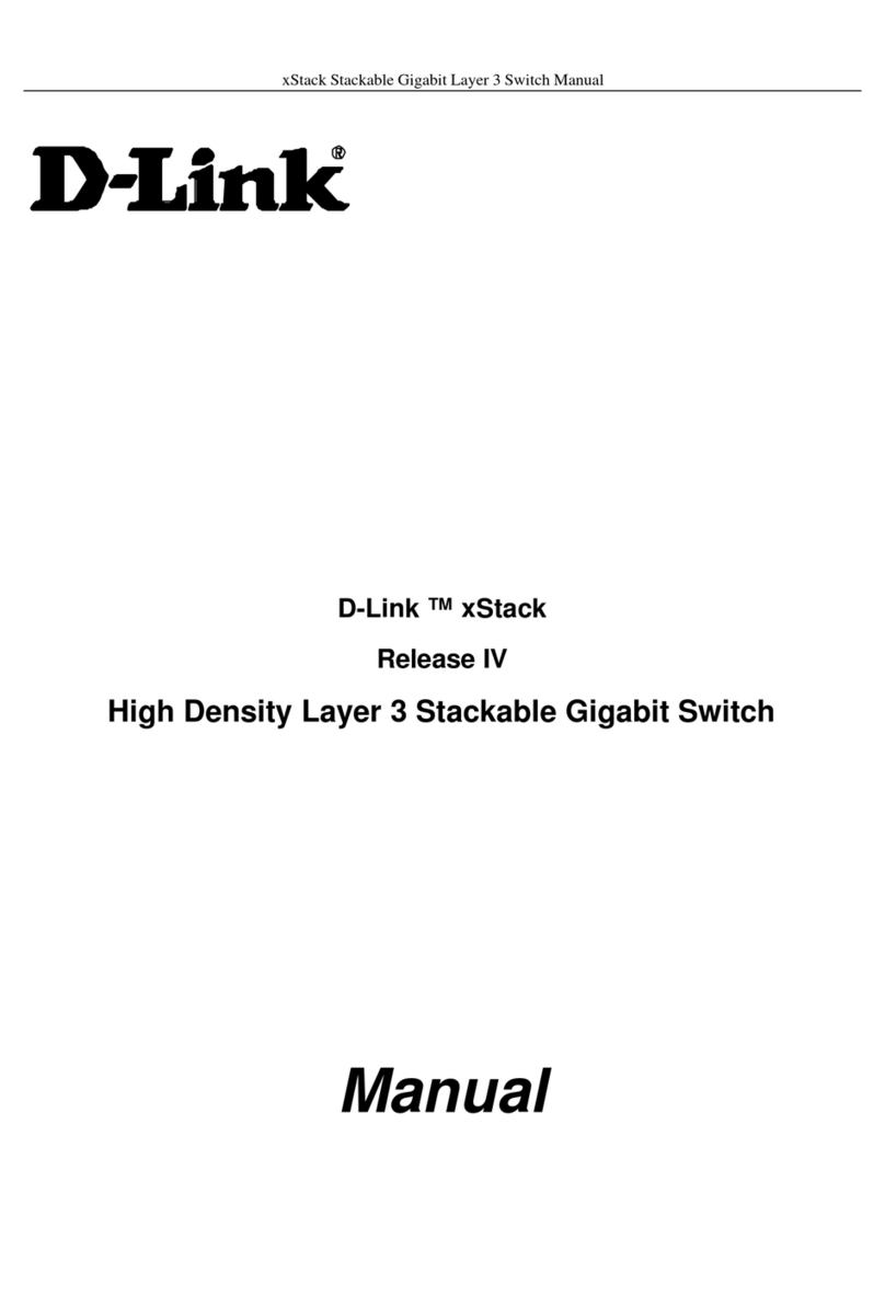 D-Link xStack DGS-3324SRi User manual D-Link xStack DGS-3324SRi User manual