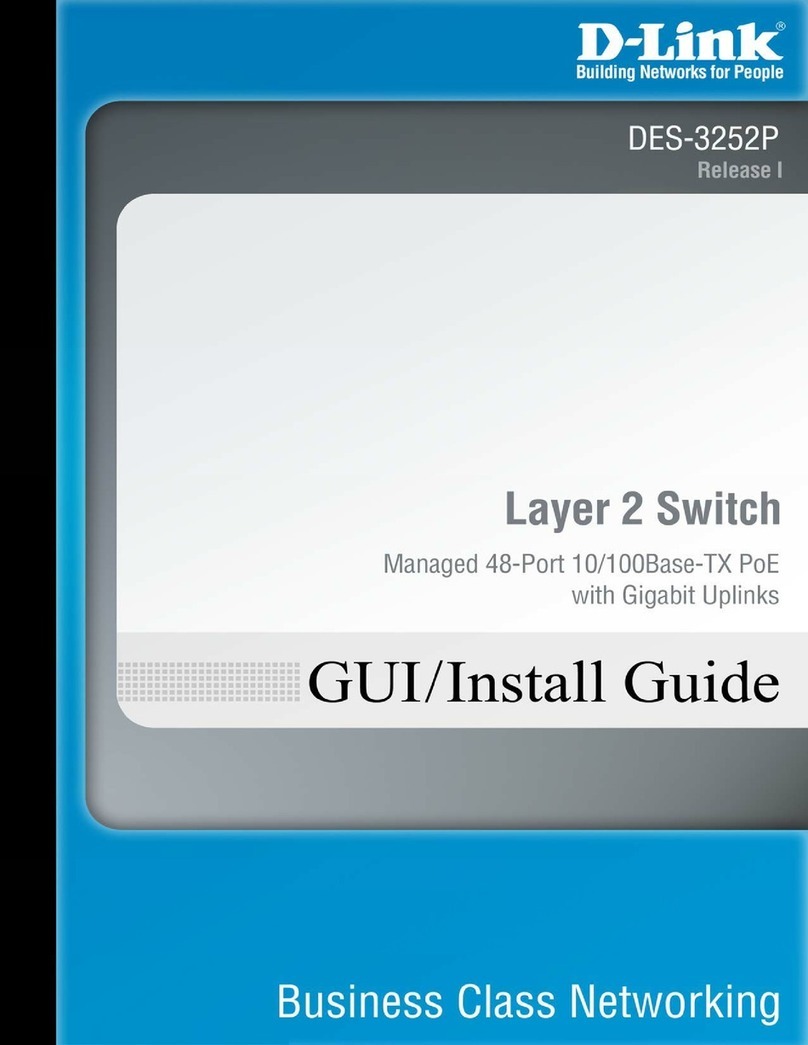 D-Link DES-3252P - Web Smart Switch User manual D-Link DES-3252P - Web Smart Switch User manual