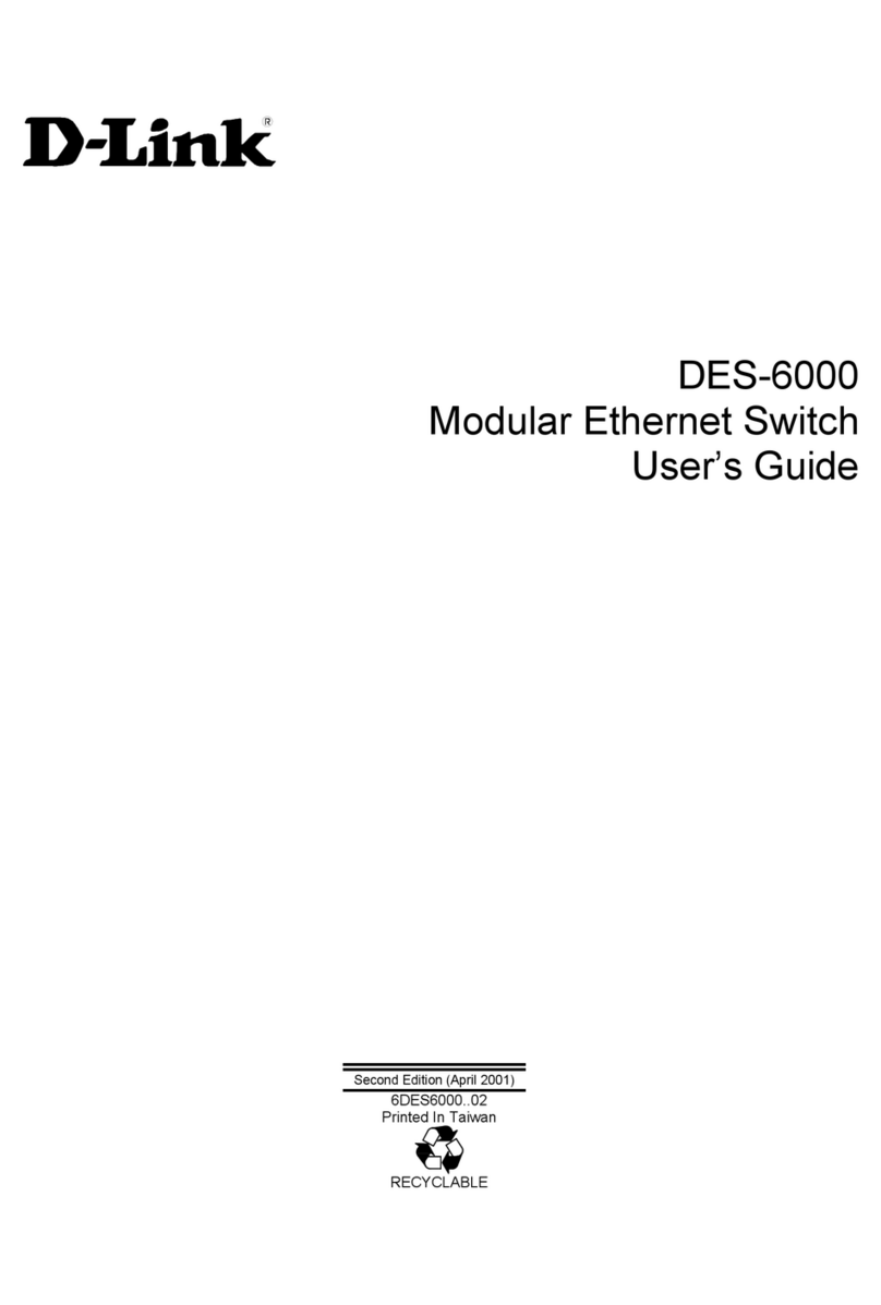 D-Link DES-6000 Series User manual D-Link DES-6000 Series User manual