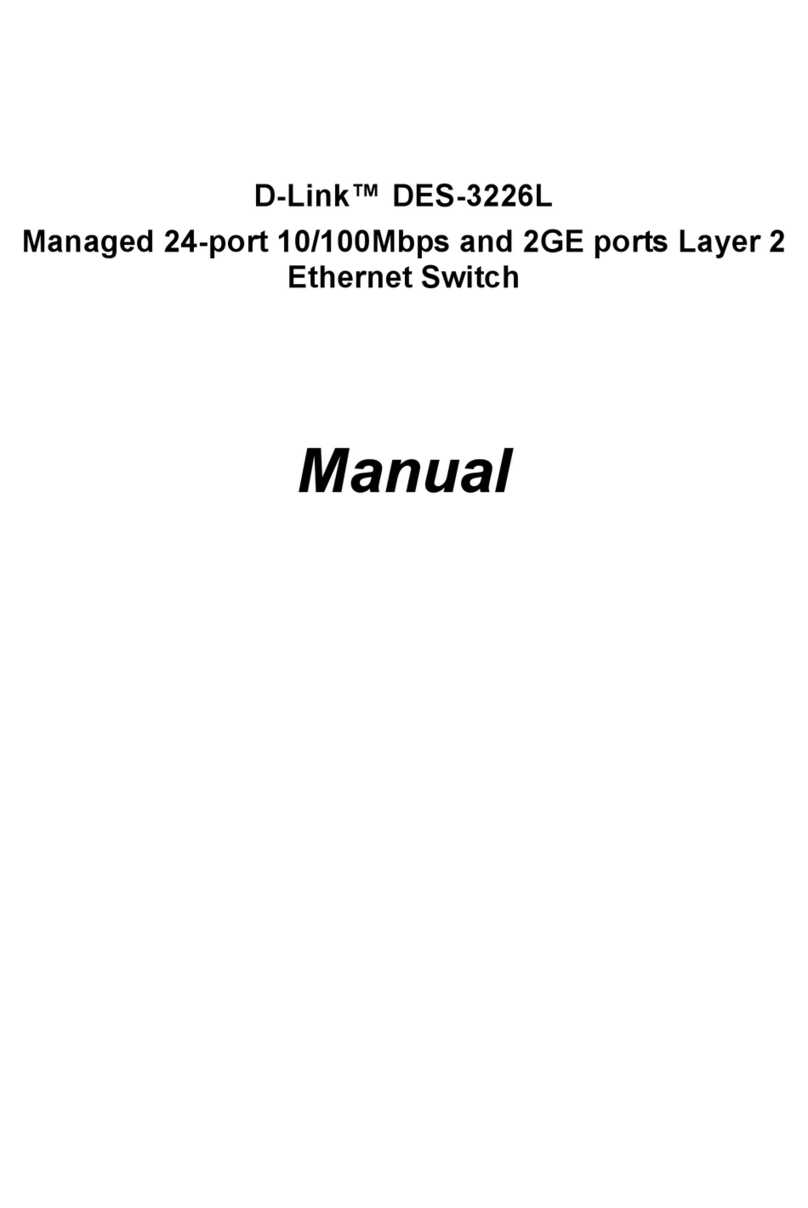 D-Link DES-3226L User manual