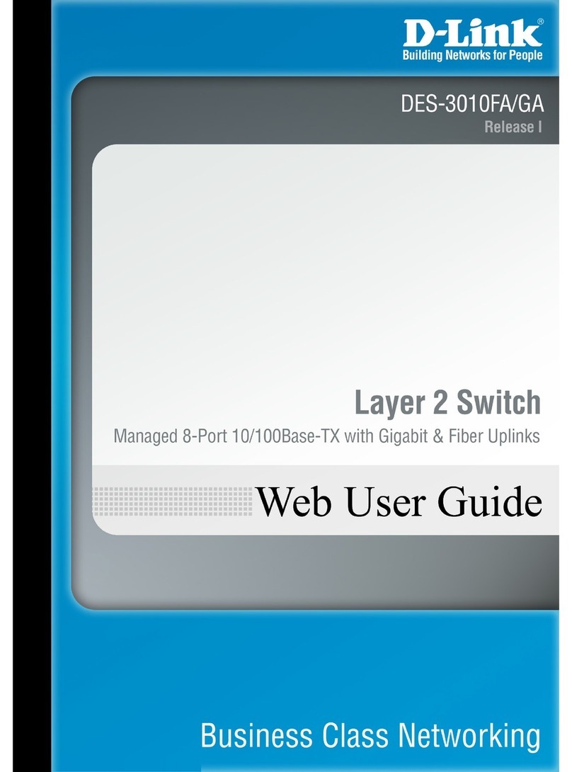 D-Link DES-3010FA User manual