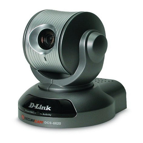 D-Link SECURICAM Network DCS-6620 User manual
