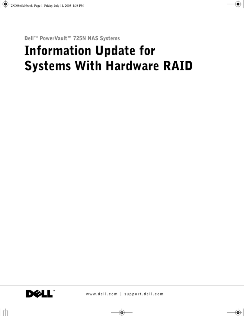 Dell PowerVault 725N Technical manual