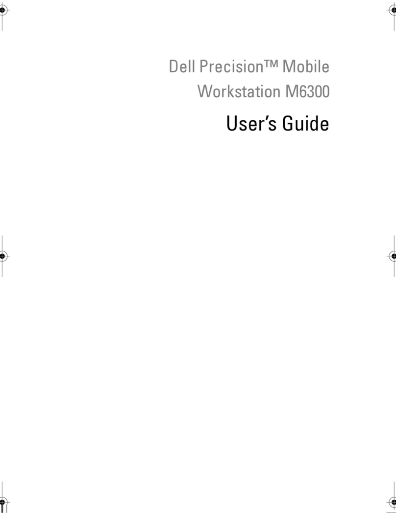 Dell Precision M6300 User manual