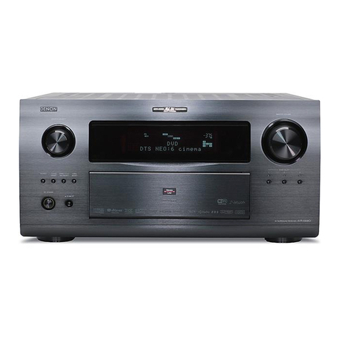 Denon AVP-A1HD User manual Denon AVP-A1HD User manual
