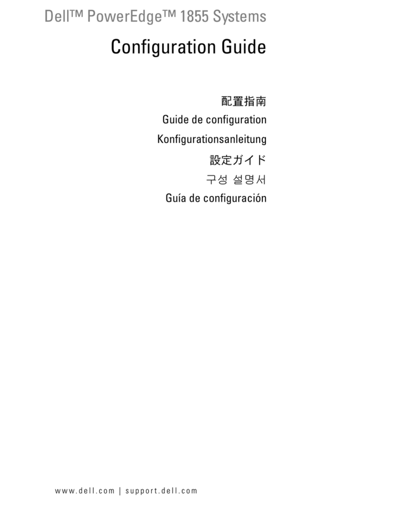 Dell PowerEdge 1855 User manual Dell PowerEdge 1855 User manual