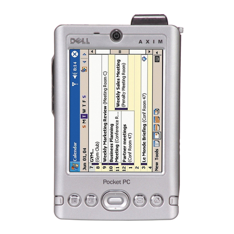 Dell Axim X30 User manual