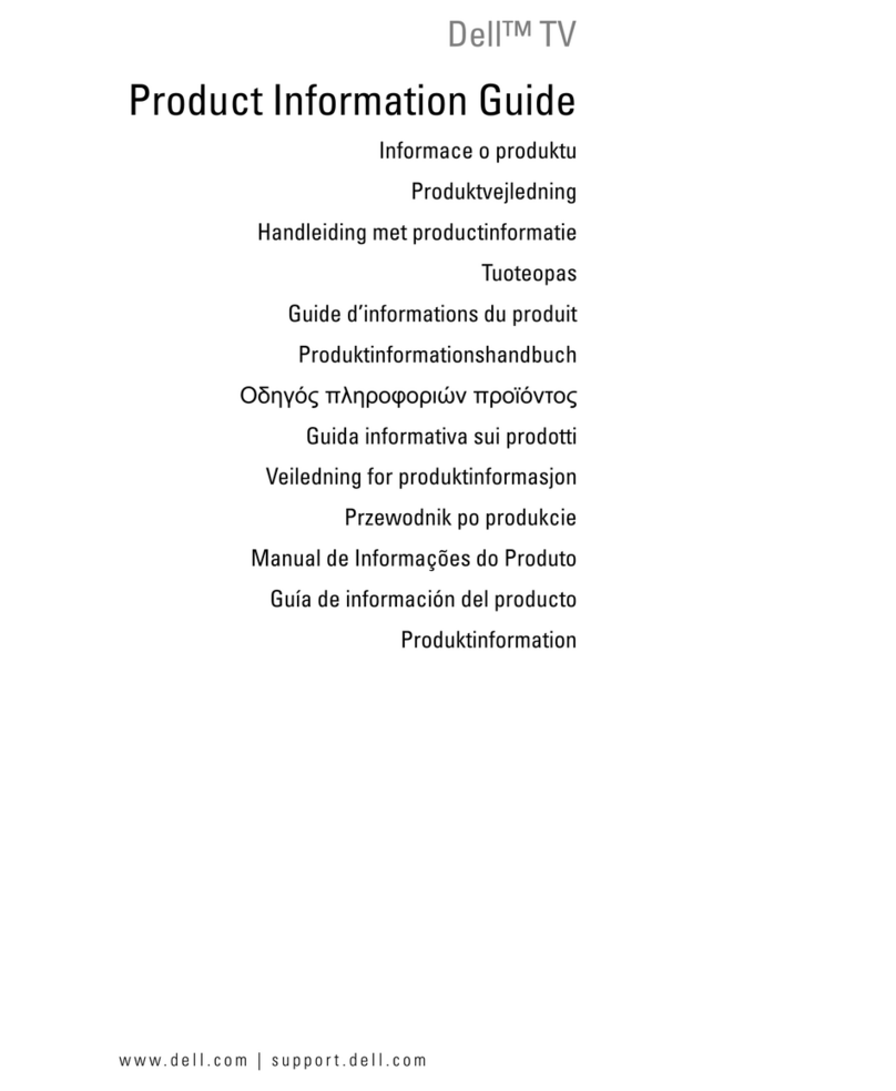 Dell W3202MC Installation and operation manual