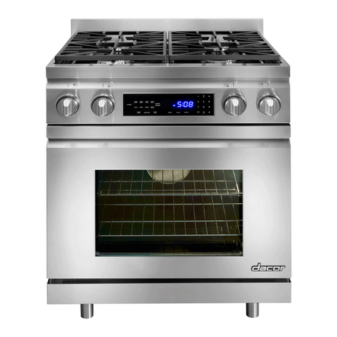 Dacor Millenia DR30D User manual