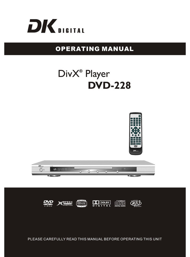 DK Digital DVD-228 Operation manual