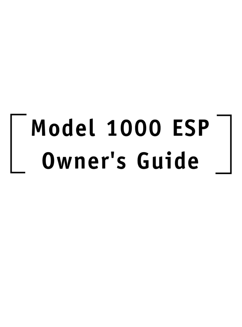 DEI 1000ESP owner's guide