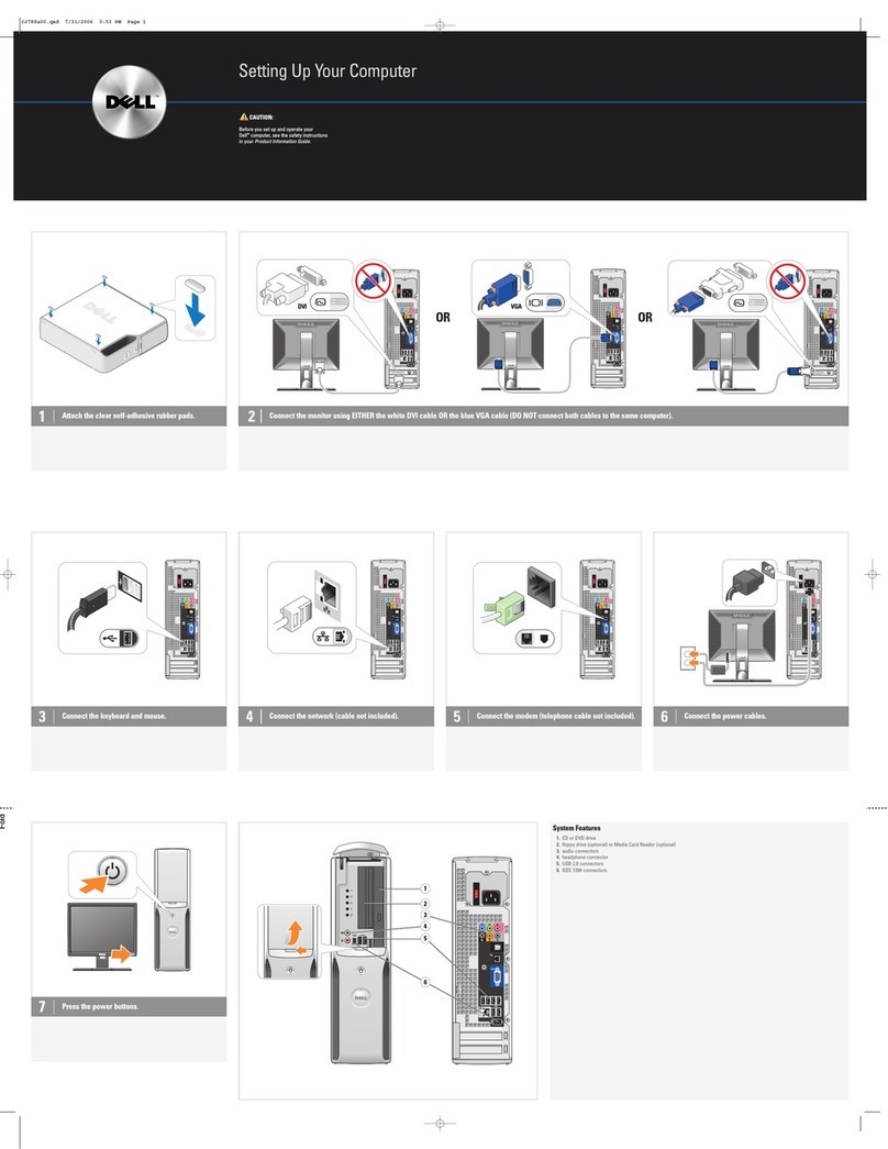 Dell XPS 210 User manual