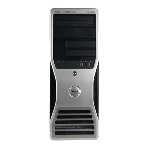 Dell T3400 - Precision - 2 GB RAM Quick reference guide