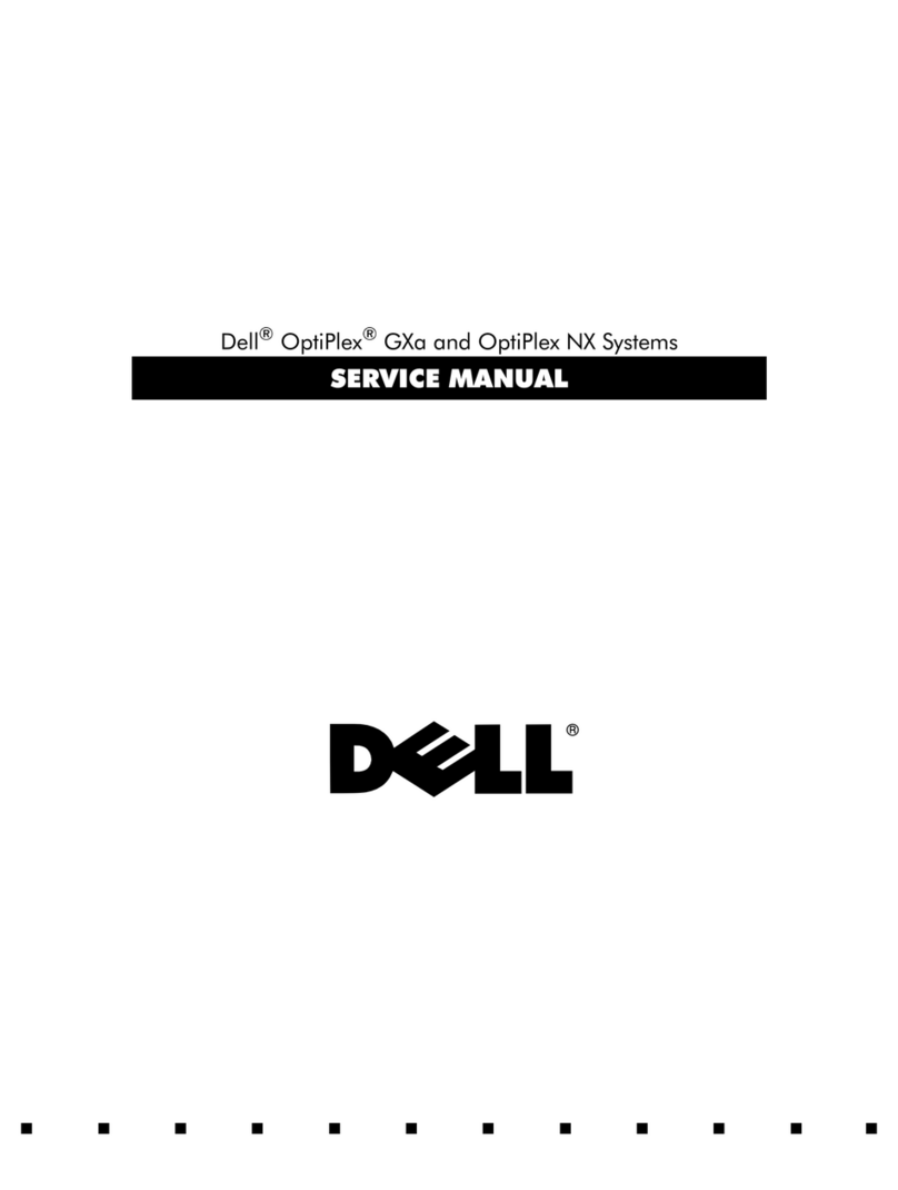 Dell OptiPlex GXa User manual