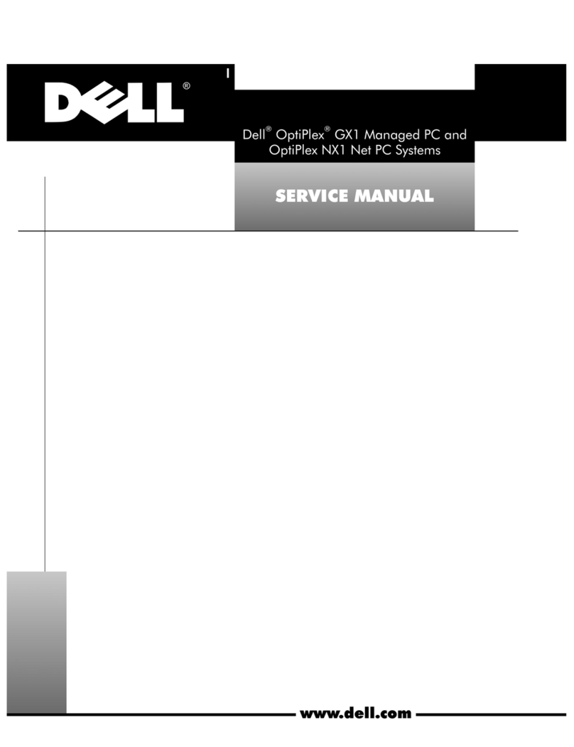 Dell OptiPlex GX1 User manual
