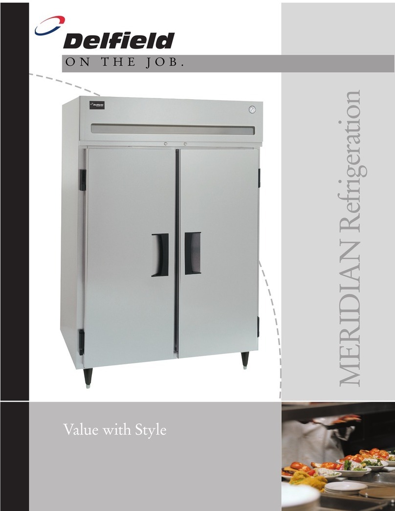 Delfield Meridian MFR1-S Brochure & specs