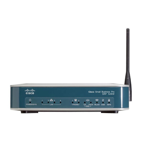 Cisco SRP521W Administration guide