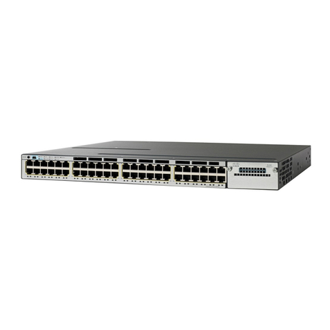 Cisco Catalyst 3560-X-24P Operating manual Cisco Catalyst 3560-X-24P Operating manual
