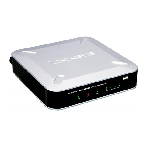 Cisco Linksys RVL200 User manual