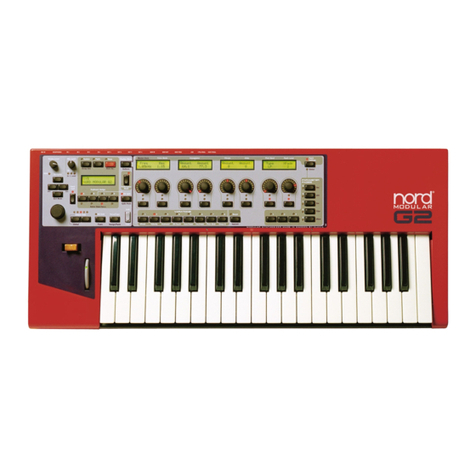 Clavia Nord Modular G2 user guide