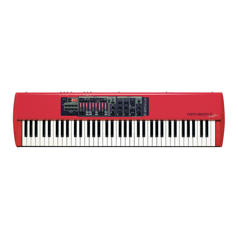 Clavia Nord Electro 2 User manual