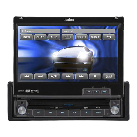 Clarion VX409 Owner's manual & installation manual