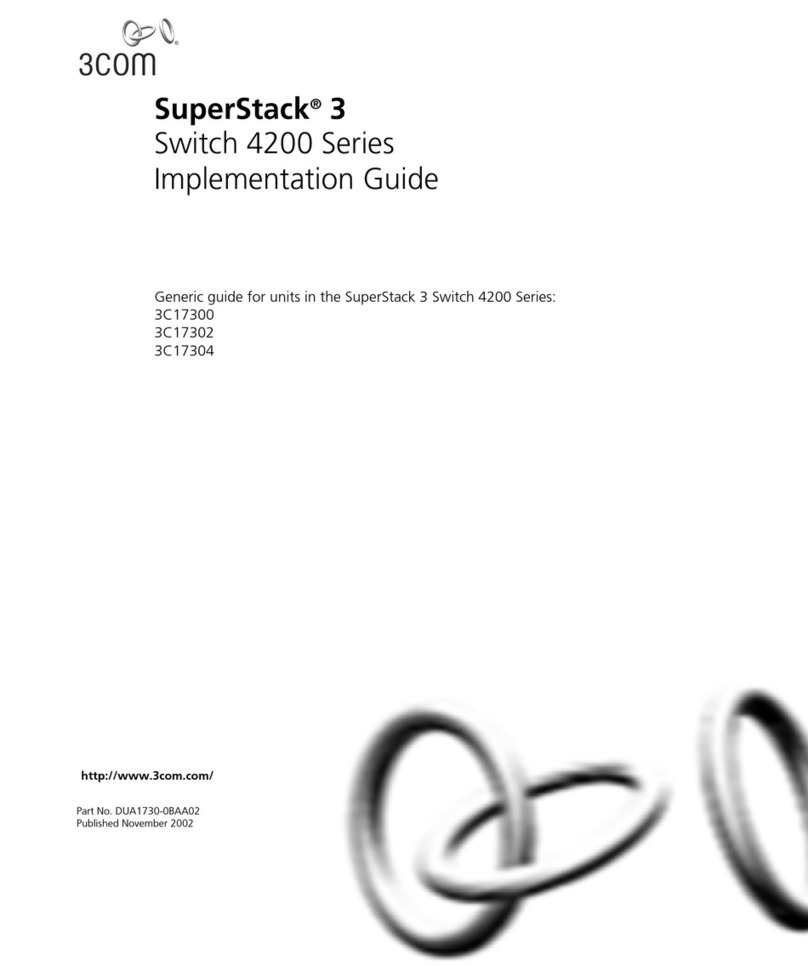 3Com SuperStack 3C17300 User manual