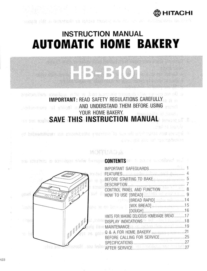 Hitachi HB-B101 instruction manual