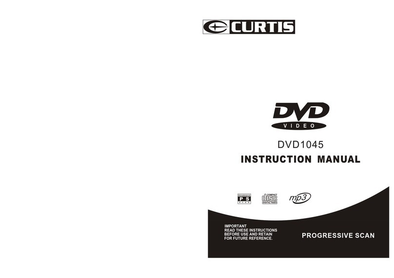 Curtis DVD1045 instruction manual