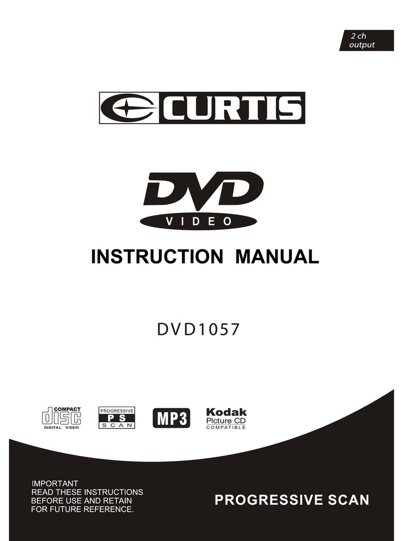 Curtis DVD1057 User manual Curtis DVD1057 User manual