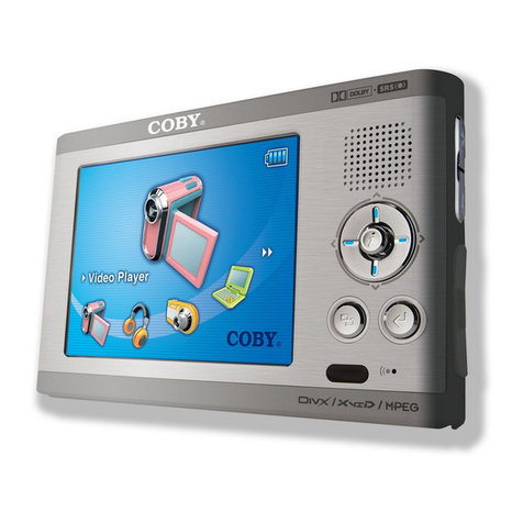 Coby PMP-3522 User manual