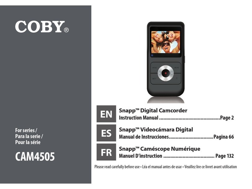 Coby SNAPP CAM4505 User manual