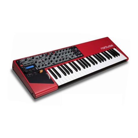 Clavia Nord Wave User manual