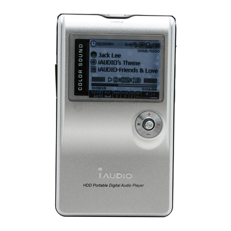 Cowon iAUDIO M5 20GB User manual
