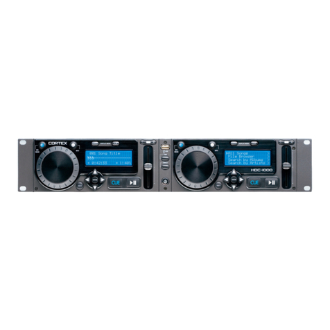 Cortex HDC-1000 User manual Cortex HDC-1000 User manual