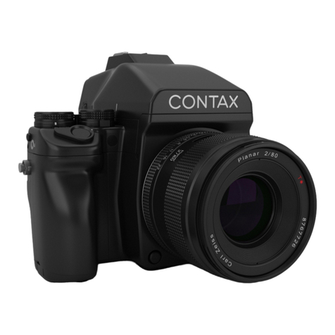 Contax 645 User manual Contax 645 User manual