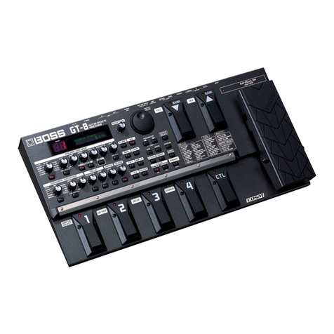 Roland GT-8 User manual Roland GT-8 User manual