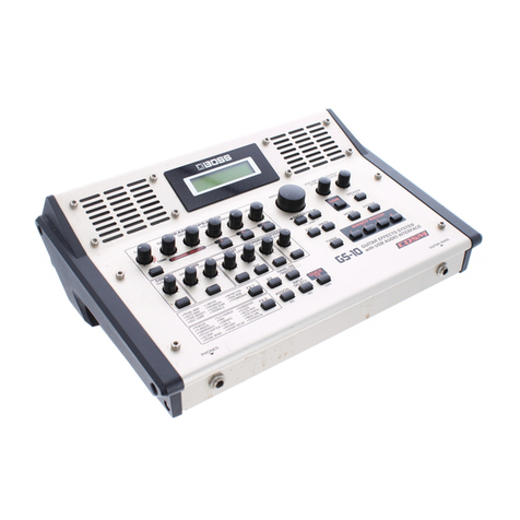BOSSCO GS-10 User manual