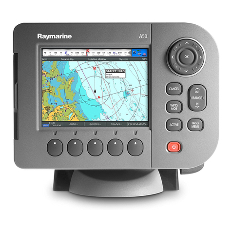 Raymarine A Series A50 Assembly instructions