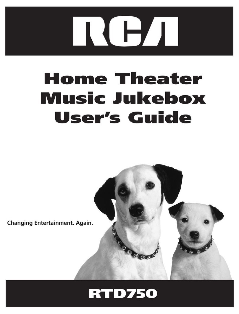 RCA RTD750 user guide