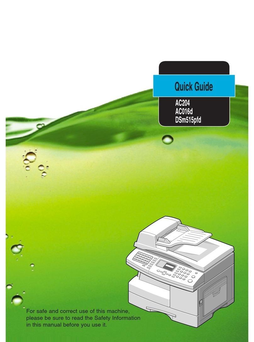 Ricoh AC204 User manual