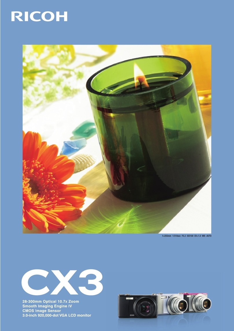 Ricoh CX3 User manual