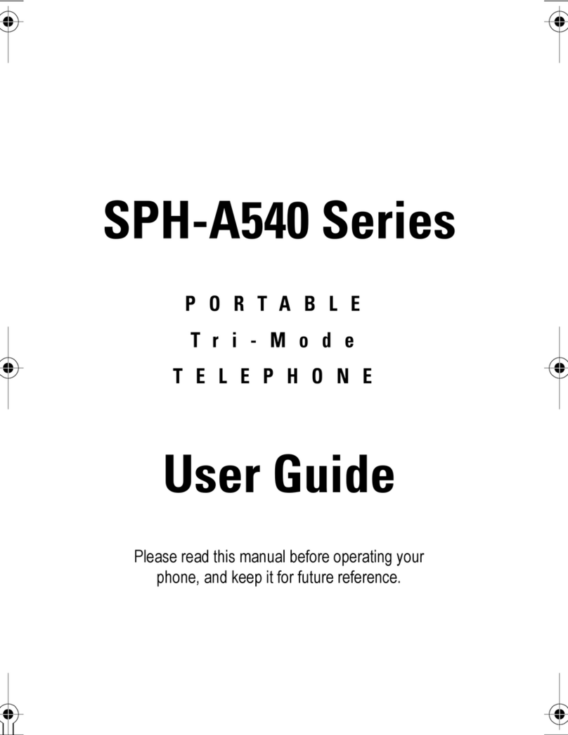 Samsung SPH-A540 User manual