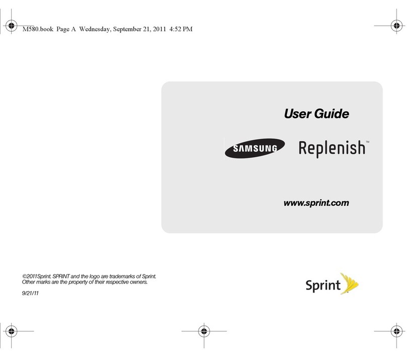Samsung Replenish User manual