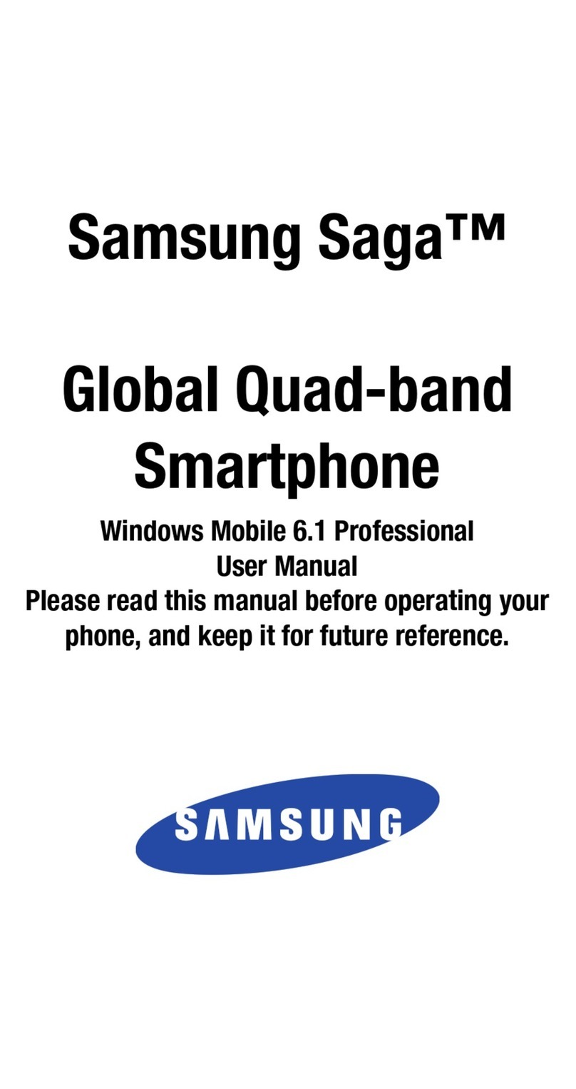Samsung Saga User manual