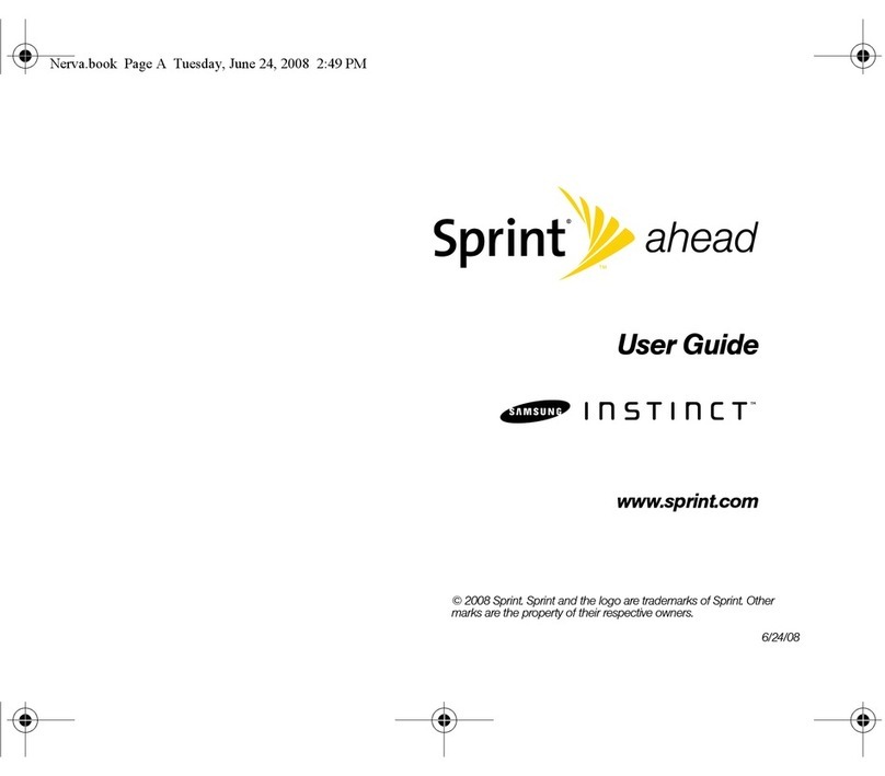 Samsung Instinct user guide