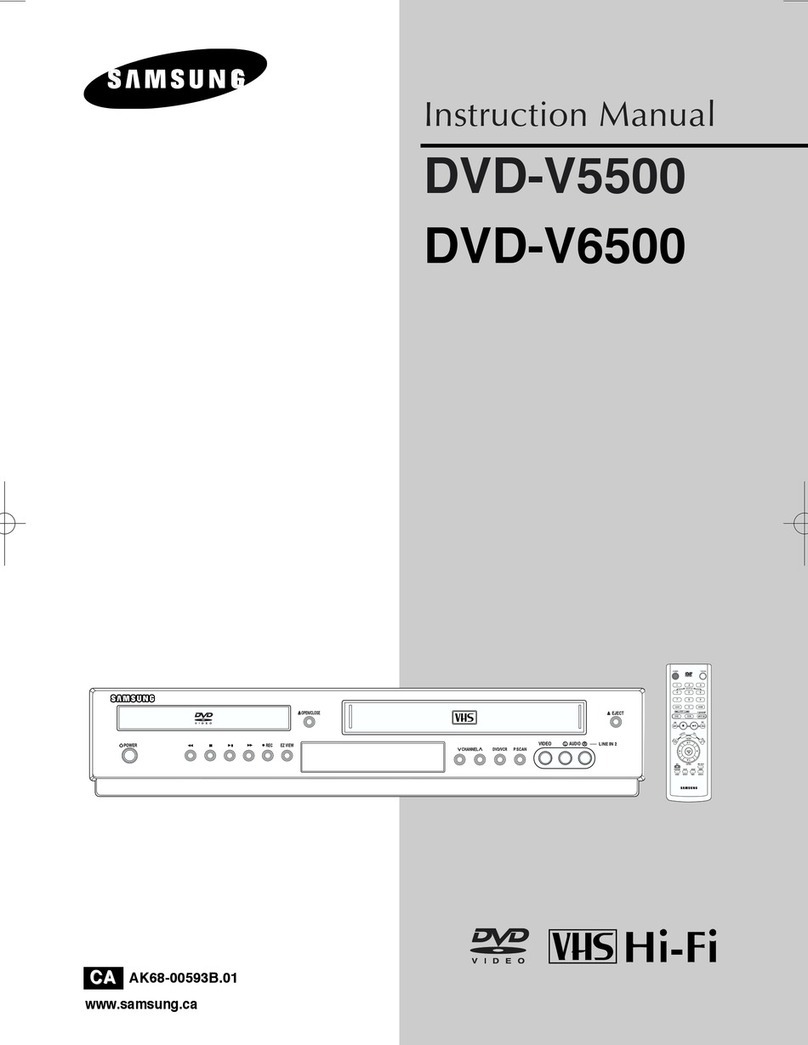 Samsung DVD-V6500/ instruction manual