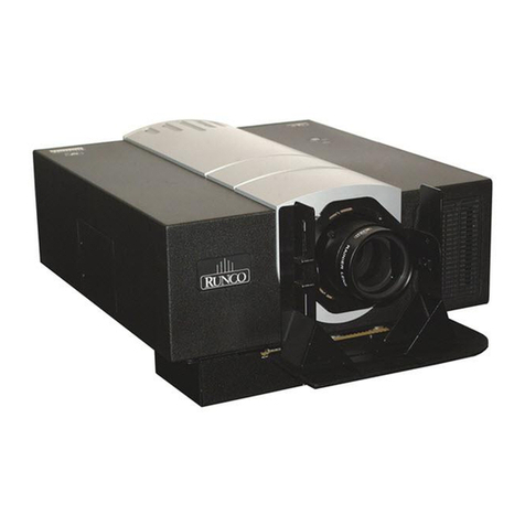 Runco RS-1100 User manual